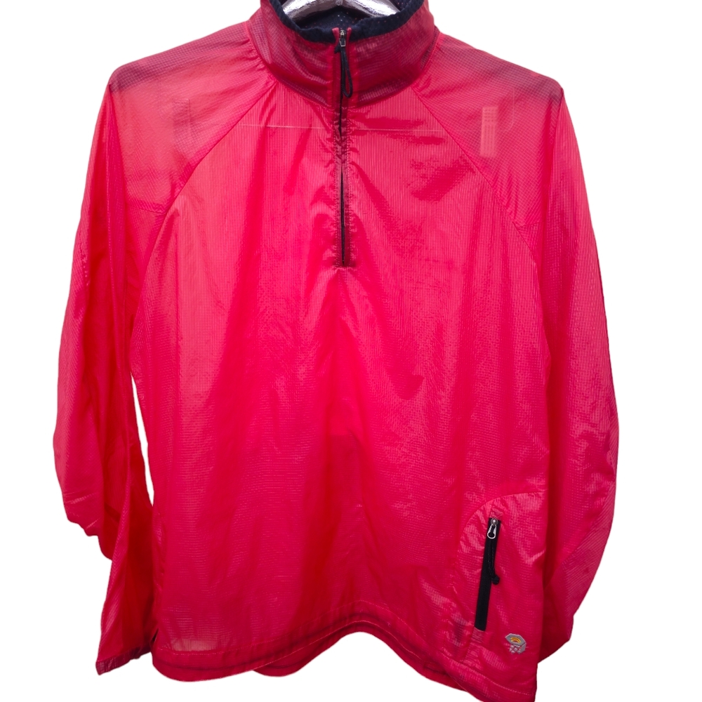 Vintage 90's Mountain Hardwear 1/4 Zip Pullover Windbreaker size 12
